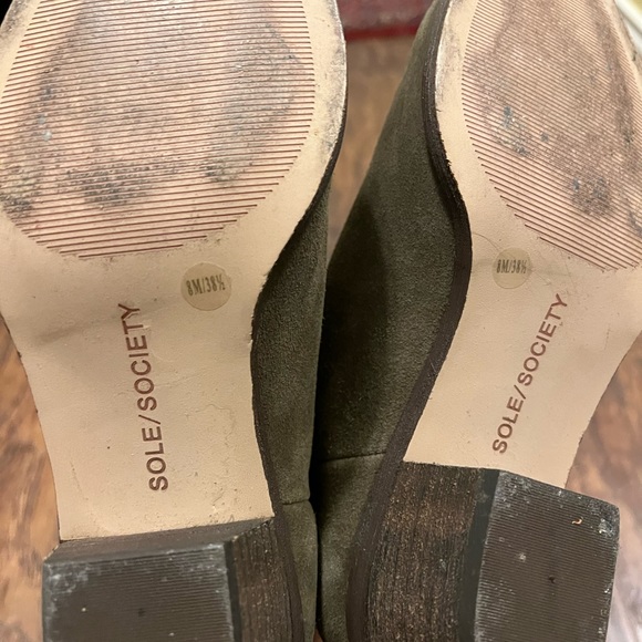 Sole Society suede booties - Picture 6 of 6